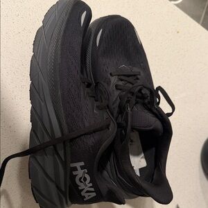 Hoka  Black Athletic Running Shoes